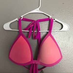 Hot pink & purple swim top!
